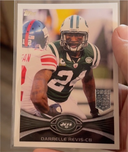 2011 Topps #110 Darrelle Revis — front