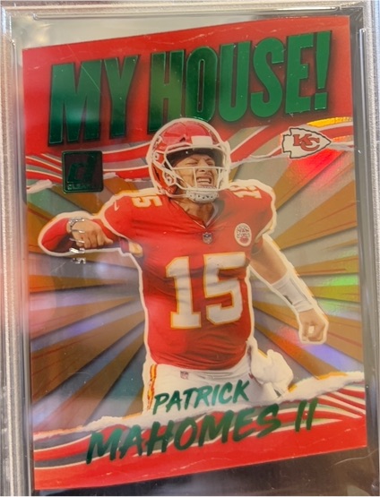 2021 Panini Donruss Optic #MH-12 Patrick Mahomes II My House — front