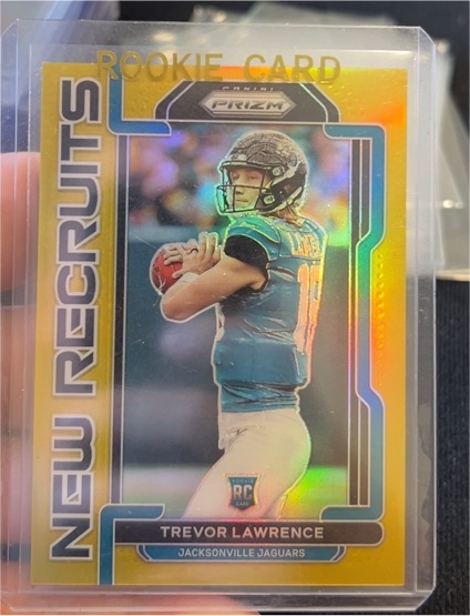 2021 Panini Prizm New Recruits #NR-1 Trevor Lawrence — front