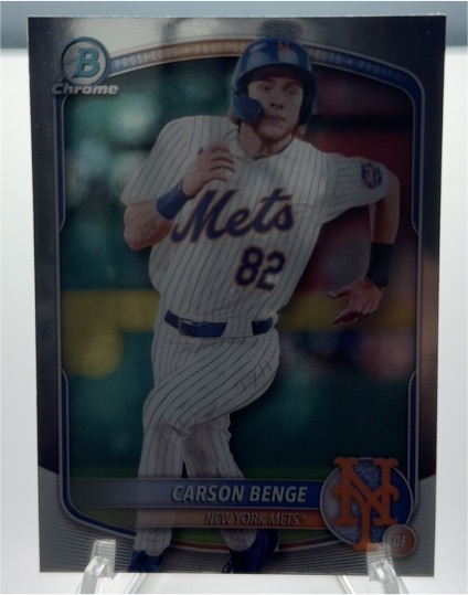 2025 Bowman Chrome Prospects #BCP-108 Carson Benge — front