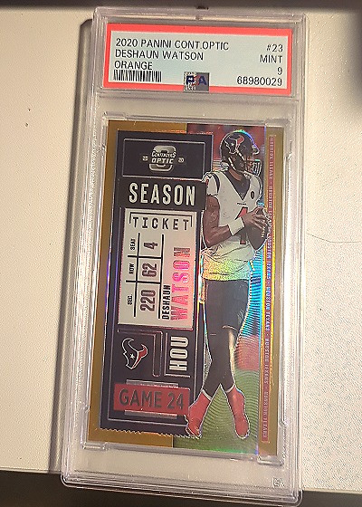 2020 Panini Contenders Optic #23 Deshaun Watson — front