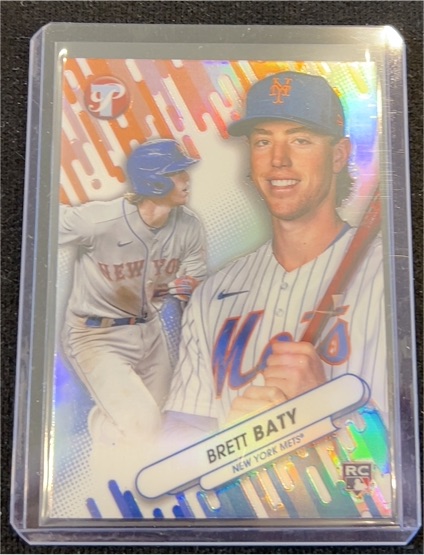 2023 Topps Pristine Fresh Faces #FF-13 Brett Baty — front