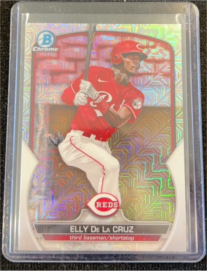 2023 Bowman Chrome #BCP-65 Elly De La Cruz — front