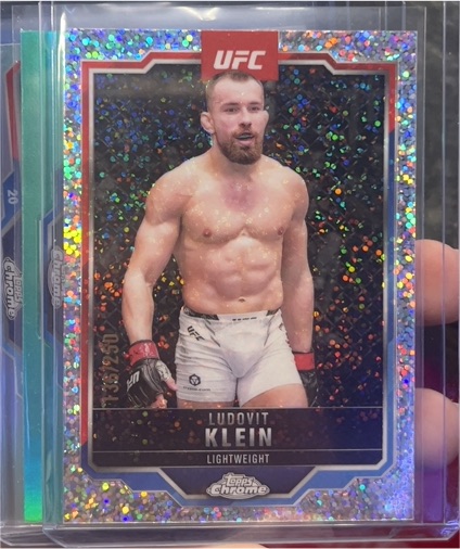 2025 Topps Chrome UFC #32 Ludovit Klein — front