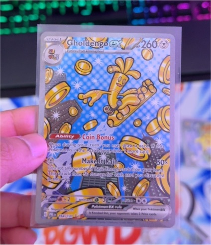 2025 Pokémon TCG Prismatic Evolutions #164 Gholdengo ex — front