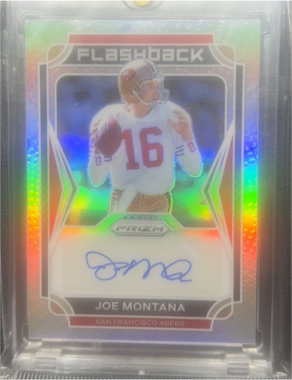 2021 Panini Prizm Flashback #FA-JM Joe Montana — front