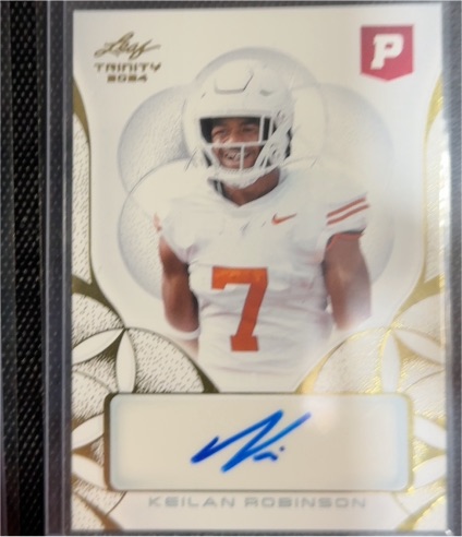 2024 Leaf Trinity #Ksilian Robinson — front