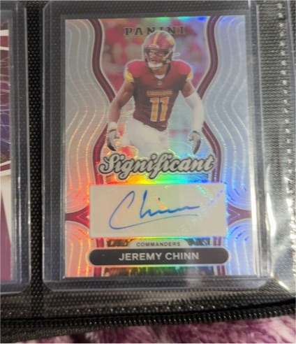 2024 Panini Prizm Significant Signatures #SS-JCN Jeremy Chinn — front