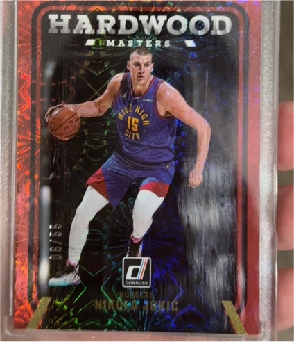 2024-25 Donruss Hardwood Masters #3 Nikola Jokic — front