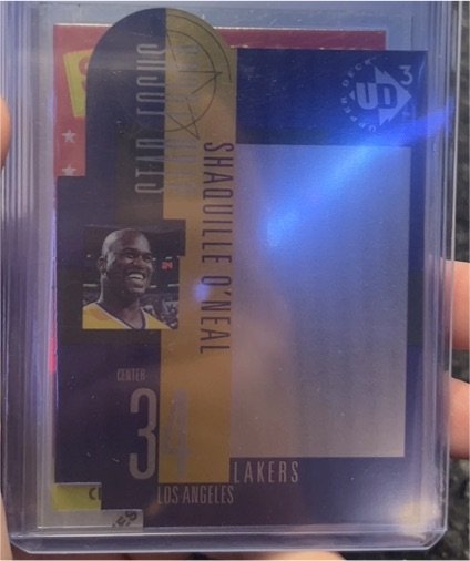 1996-97 Upper Deck UD3 #34 Shaquille O'Neal — front