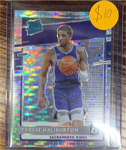 2020 Donruss Optic Fanatics Box Set #162 Tyrese Haliburton Rated Rookie — front