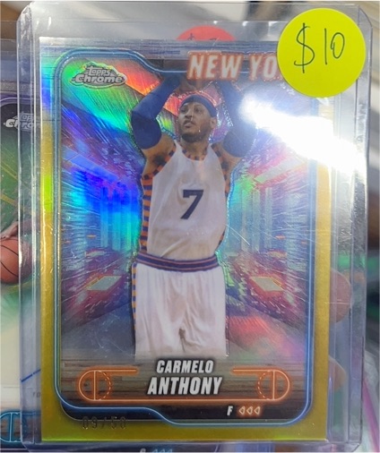2024-25 Topps Chrome #83 Carmelo Anthony — front