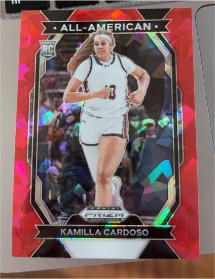 2024 Panini Prizm Draft Picks #3 Kamilla Cardoso All-American — front