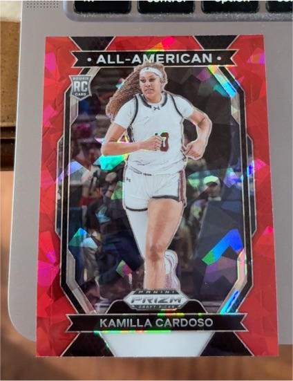2024 Panini Prizm Draft Picks #3 Kamilla Cardoso All-American — front