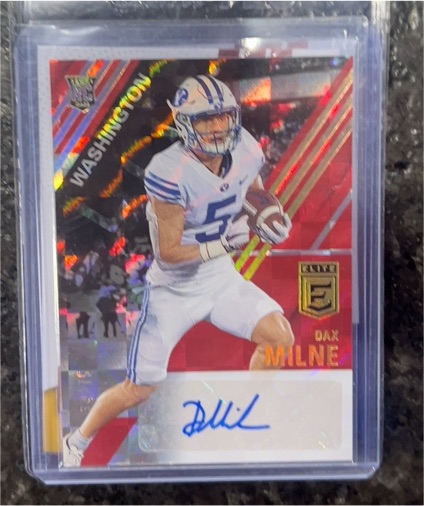 2021 Donruss Elite Dax Milne — front