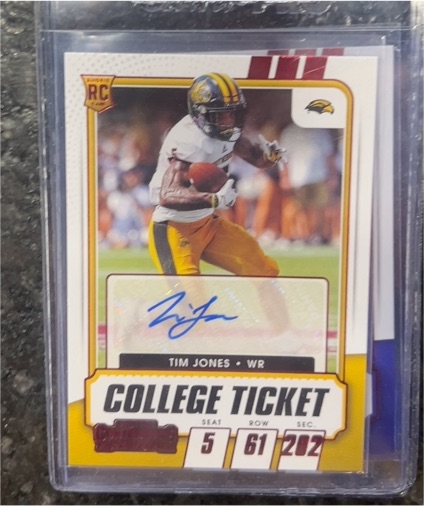 2021 Panini Contenders Draft Picks #144 Tim Jones — front