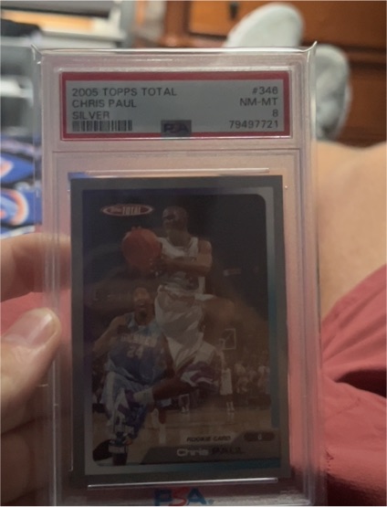 2005 Topps Total #346 Chris Paul Rookie Card — front