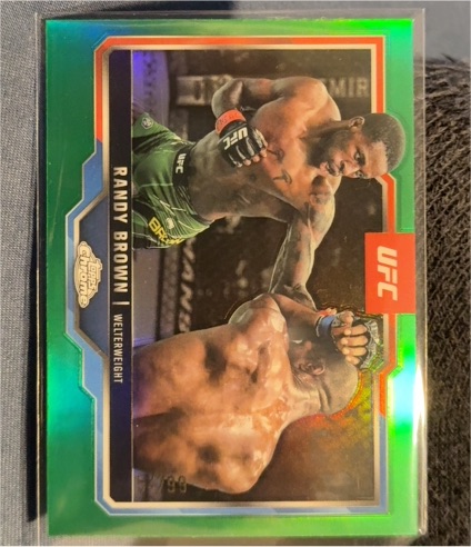 2025 Topps Chrome UFC #23 Randy Brown UFC — front