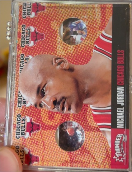 1997-98 Upper Deck Collector's Choice Catch 23 #189 Michael Jordan — front