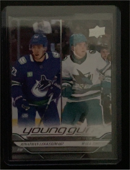 2024-25 Upper Deck Extended Series Young Guns #730 Jonathan Lekkerimaki — front