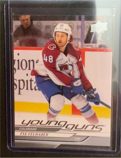 2024-25 Upper Deck Extended Series Young Guns #707 Tye Felhaber — front