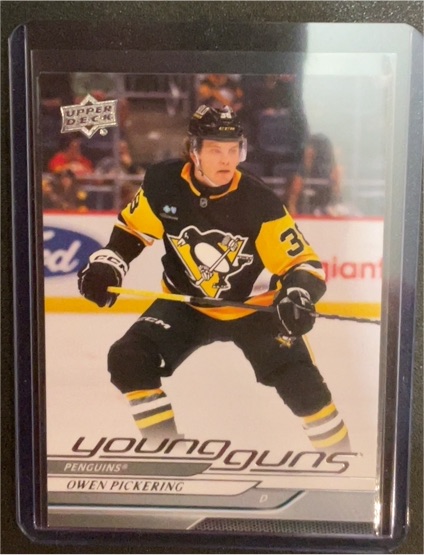 2024-25 Upper Deck Extended Series Young Guns #703 Owen Pickering — front