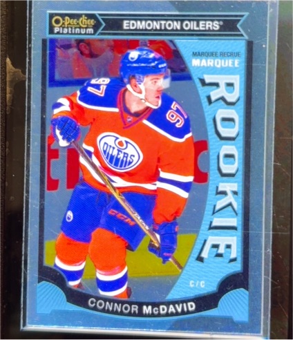 2015-16 O-Pee-Chee Platinum #M1 Connor McDavid — front