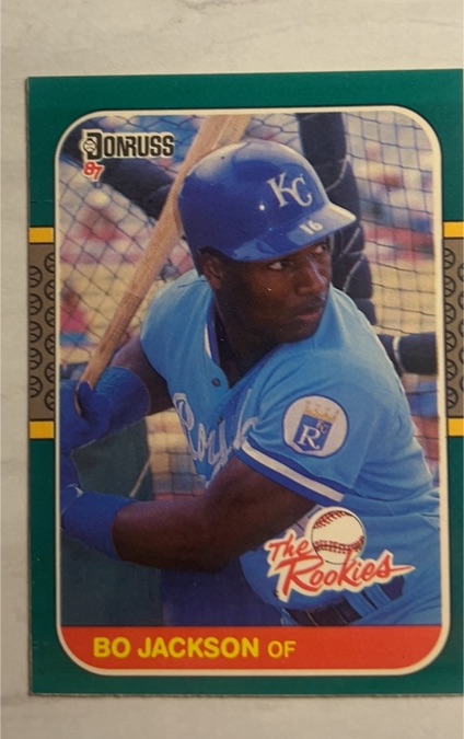 1987 Donruss The Rookies #14 Bo Jackson — front