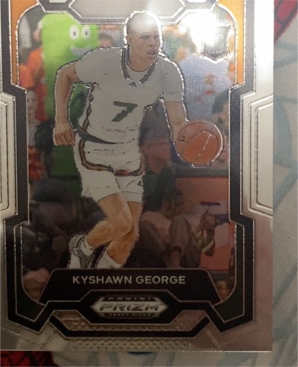 2024 Panini Prizm Draft Picks #71 Kyshawn George — front
