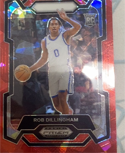 2024 Panini Prizm Draft Picks #6 Rob Dillingham — front
