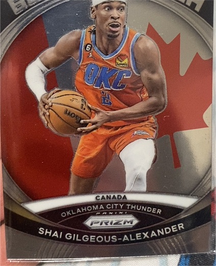 2023-24 Panini Prizm Global Reach #6 Shai Gilgeous-Alexander — front