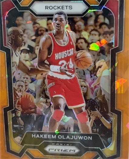 2023-24 Panini Prizm #191 Hakeem Olajuwon — front