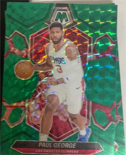2023-24 Panini Mosaic #50 Paul George — front
