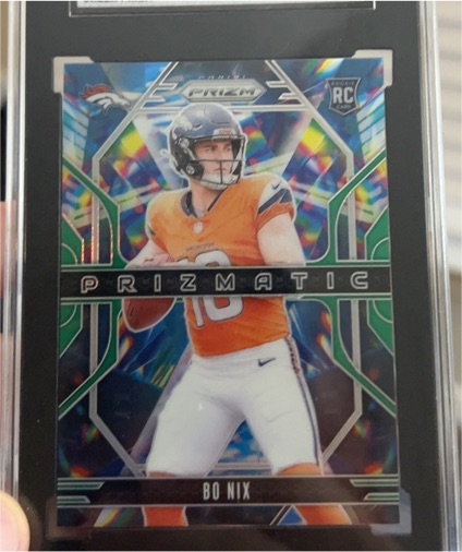2024 Panini Prizm #11 Bo Nix — front