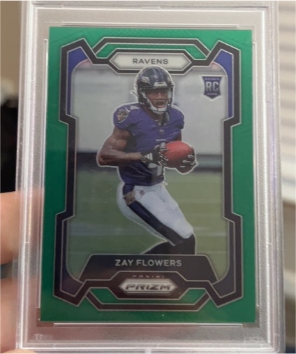2023 Panini Prizm #307 Zay Flowers — front