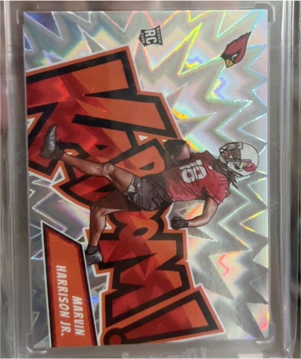 2024 Panini Absolute Kaboom! Horizontal #10 Marvin Harrison Jr. — front