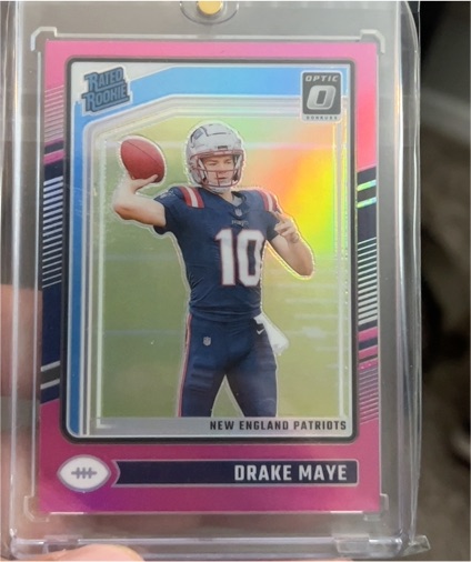 2024 Panini Donruss Optic #229 Drake Maye — front