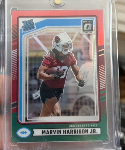 2024 Panini Donruss Optic #393 Marvin Harrison Jr. — front