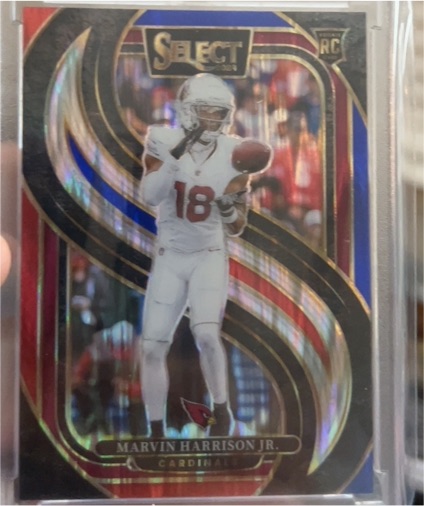 2024 Panini Select #115 Marvin Harrison Jr. — front