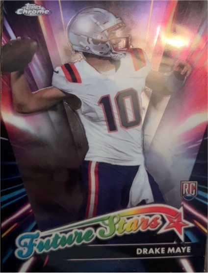 2024 Topps Chrome Future Stars #FS-3 Drake Maye — front