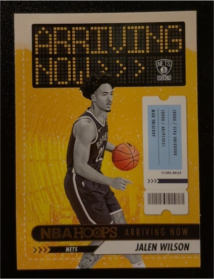 2023-24 Panini NBA Hoops #28 Jalen Wilson — front