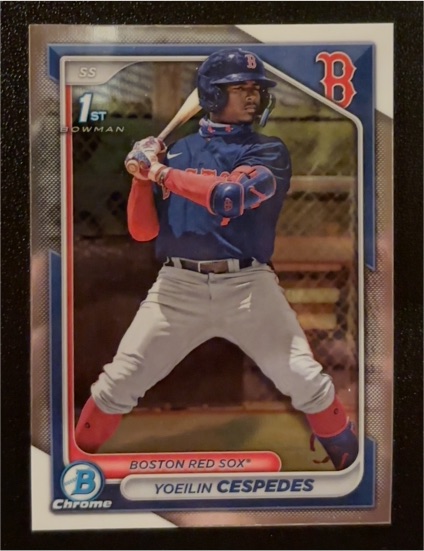 2024 Bowman Chrome Prospects #BCP-139 Yoeilin Cespedes — front