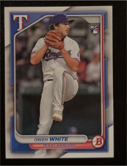 2024 Bowman #57 Owen White — front
