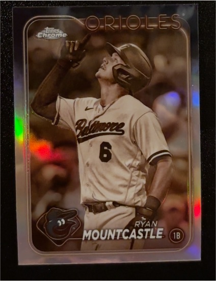 2024 Topps Chrome #265 Ryan Mountcastle — front