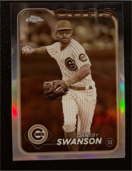2024 Topps Chrome #231 Dansby Swanson — front