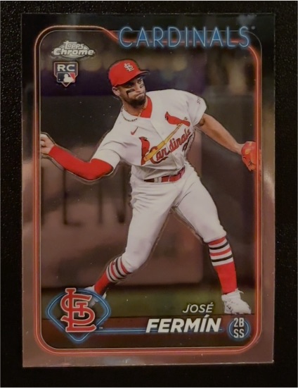 2024 Topps Chrome #175 Jose Fermin — front