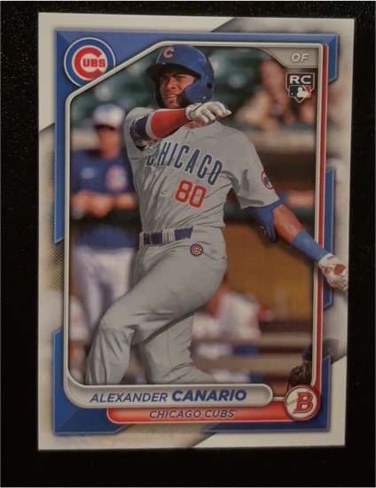 2024 Bowman #21 Alexander Canario — front