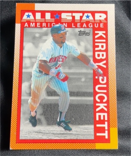 1990 Topps #391 Kirby Puckett All Star Minnesota Twins — front