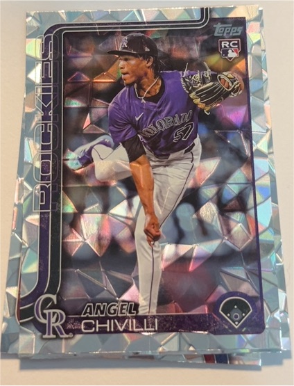 2025 Topps Series 1 #RC Angel Chivilli — front