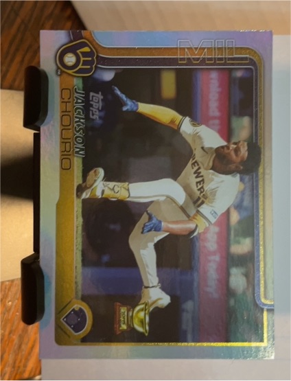 2025 Topps Series 2 #376 Jackson Chourio — front